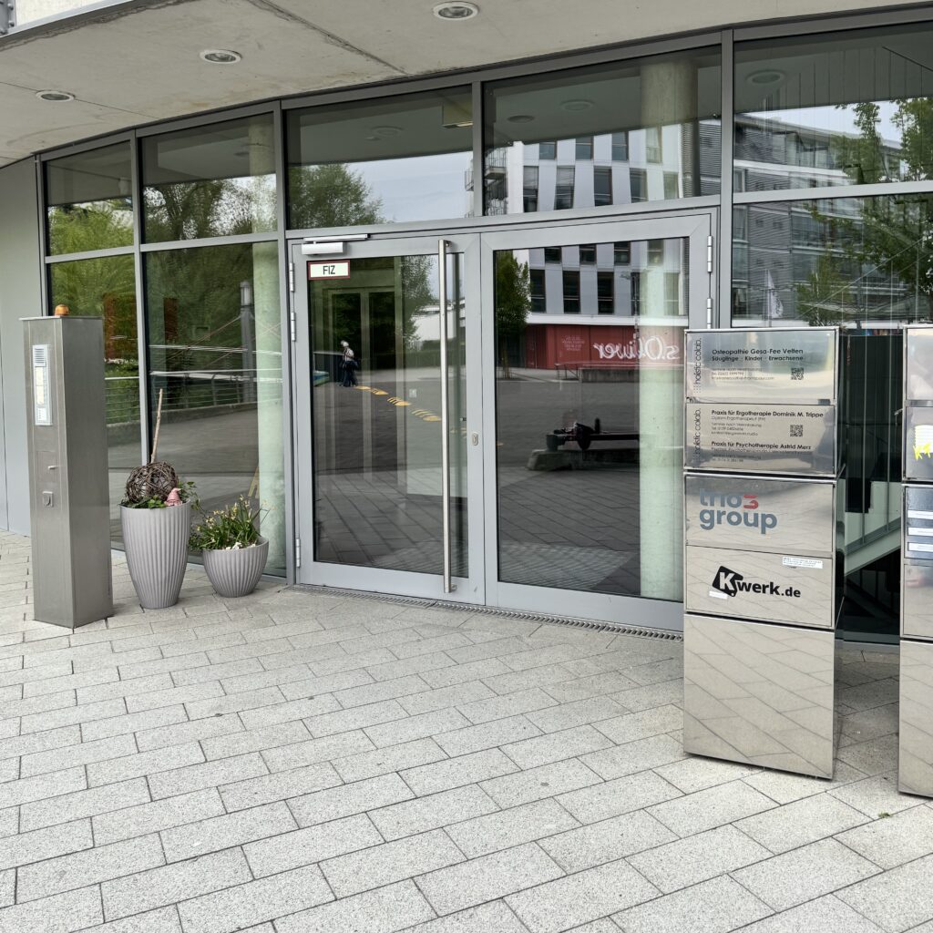Eingangsbereich der Praxis